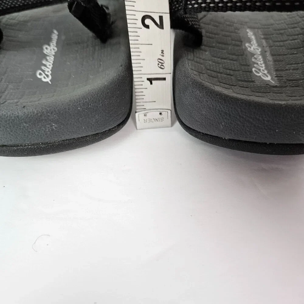 Eddie Bauer Black Strappy Water Trail Hiking Sandal 8